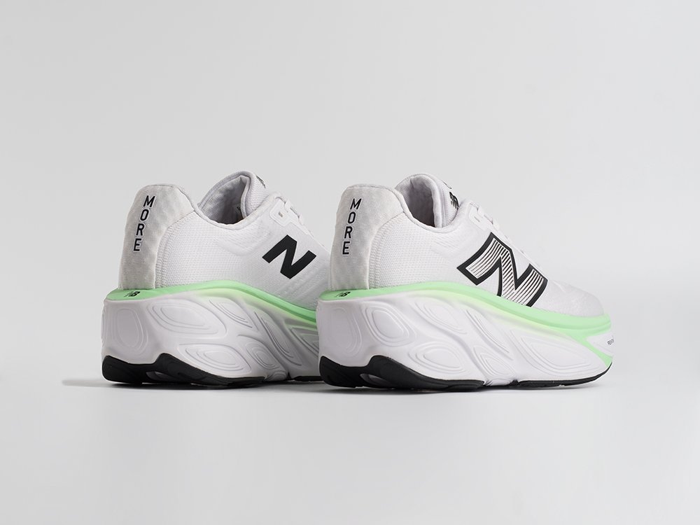 New Balance Fresh Foam X More Trail v5 белые текстиль мужские (AR34702) - фото 3