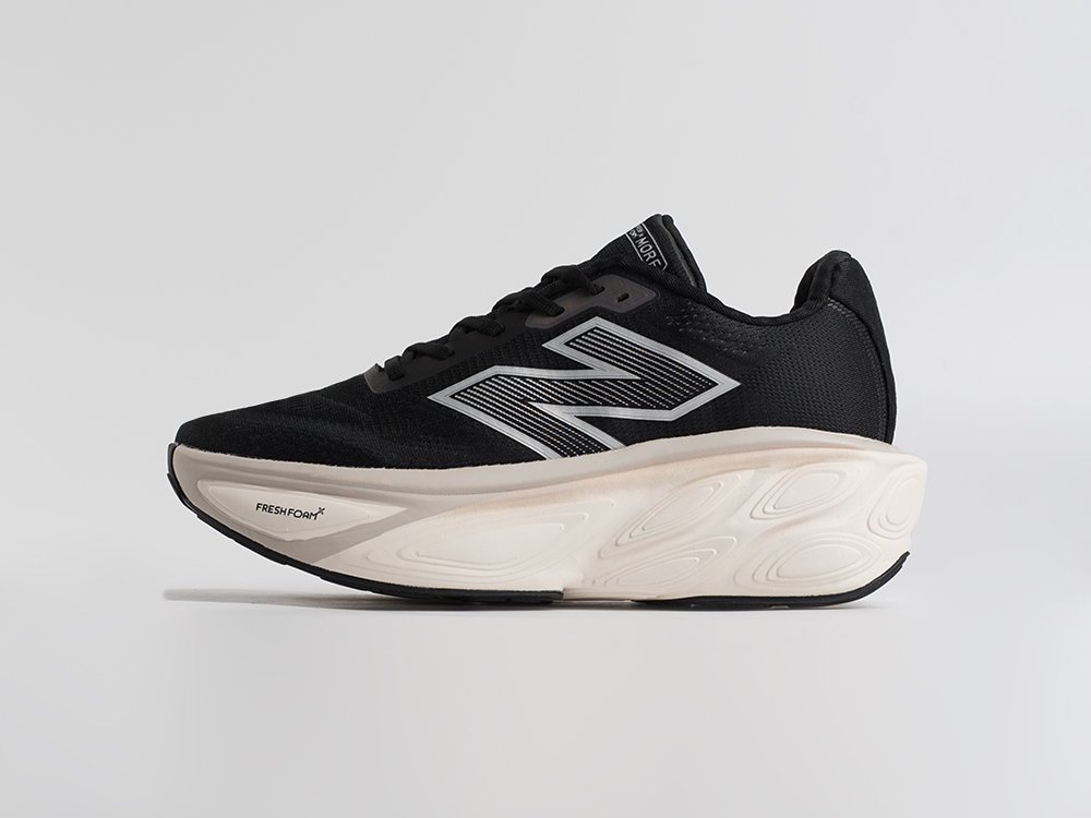 New Balance Fresh Foam X More Trail v5 черные текстиль мужские (AR34703) - фото 1 New Balance Fresh Foam X More Trail v5 черные текстиль мужские (AR34703) - фото 1