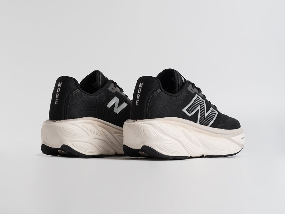 New Balance Fresh Foam X More Trail v5 черные текстиль мужские (AR34703) - фото 5