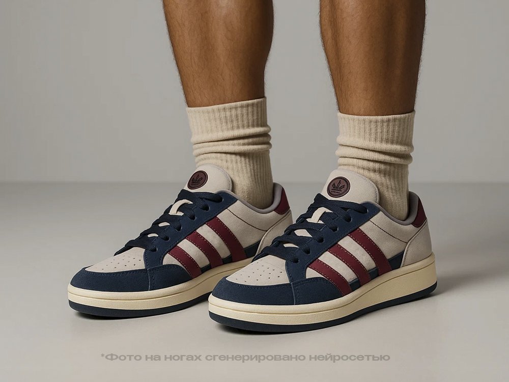 Adidas Campus 00s белые замша мужские (AR34706) - фото 5