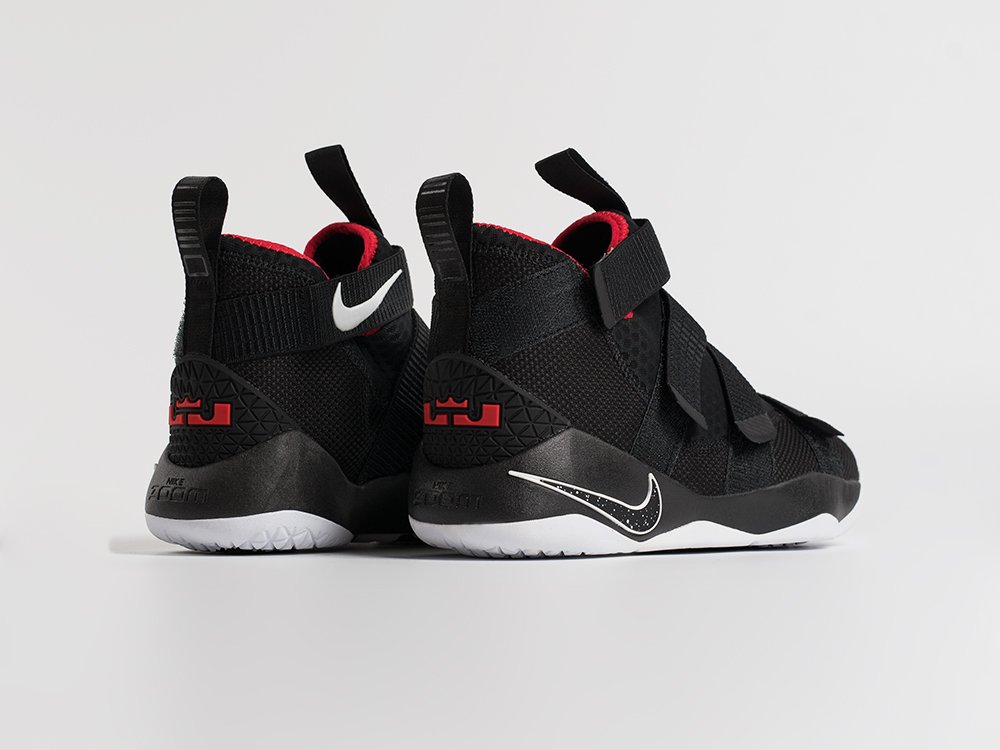 Nike Lebron Soldier 11 черные текстиль мужские (AR34712) - фото 3 Nike Lebron Soldier 11 черные текстиль мужские (AR34712) - фото 3