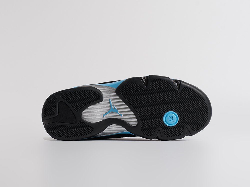 Nike Air Jordan 14 черные замша мужские (AR34723) - фото 4
