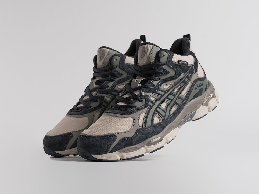 Asics GEL-NYC Mid серые текстиль мужские (AR34730) - фото 2 Asics GEL-NYC Mid серые текстиль мужские (AR34730) - фото 2