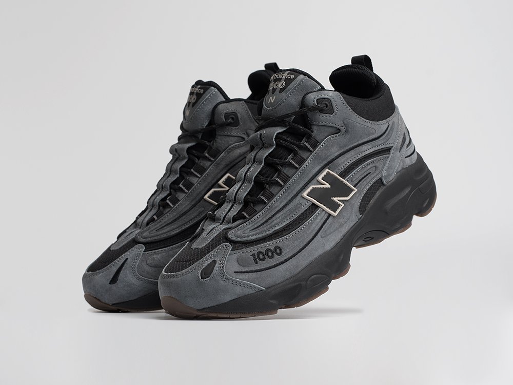 New Balance 1000 Mid серые замша мужские (AR34744) - фото 2
