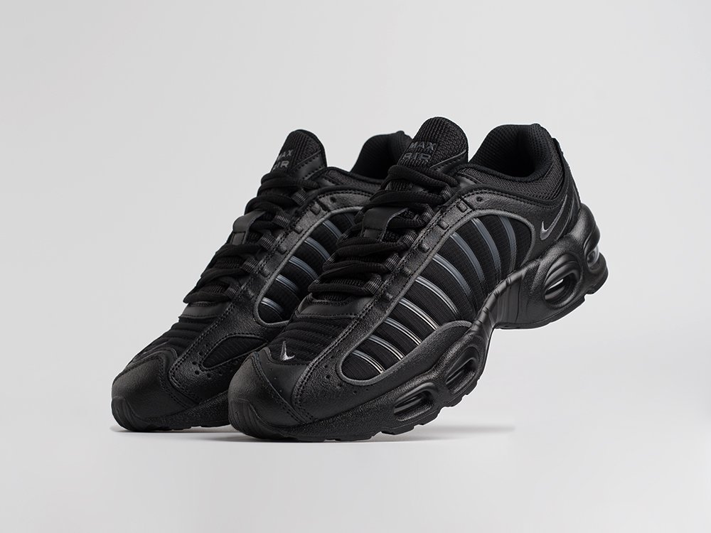 Nike Air Max Tailwind IV черные кожа мужские (AR34756) - фото 2