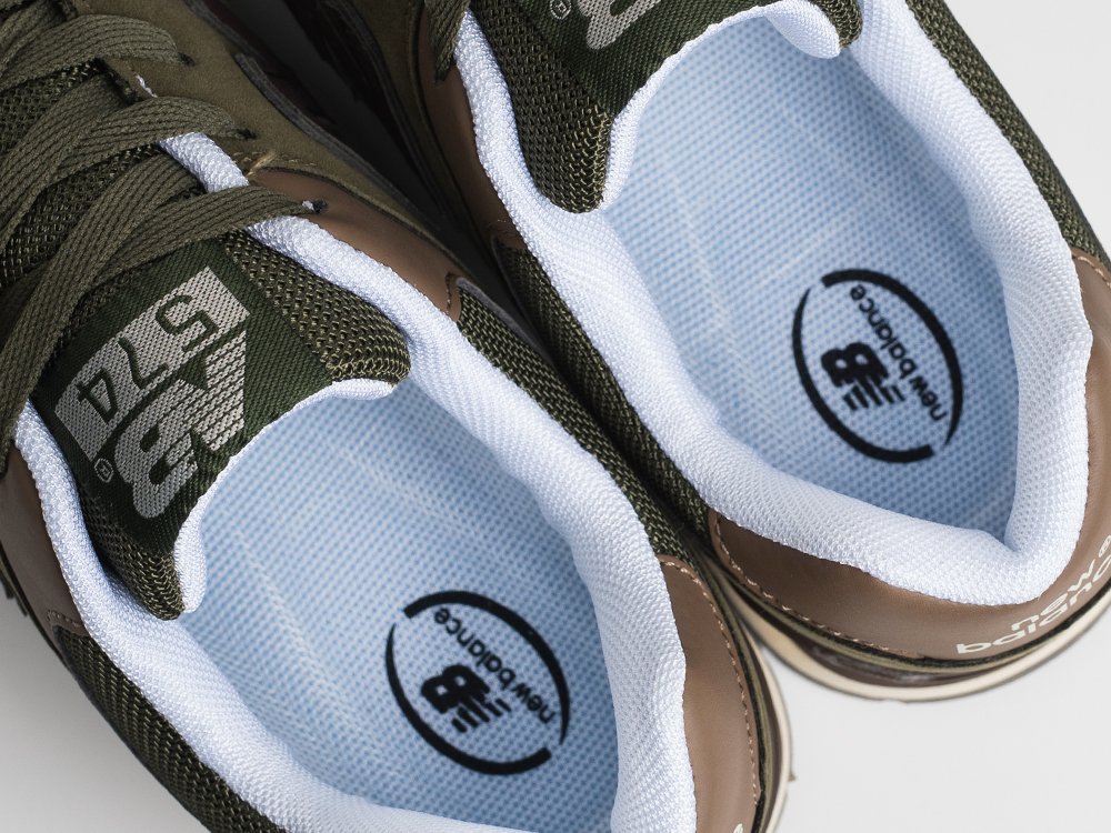 New Balance 574 зеленые замша мужские (AR34788) - фото 5 New Balance 574 зеленые замша мужские (AR34788) - фото 5