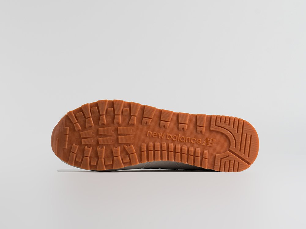 New Balance 574 бежевые замша мужские (AR34789) - фото 4