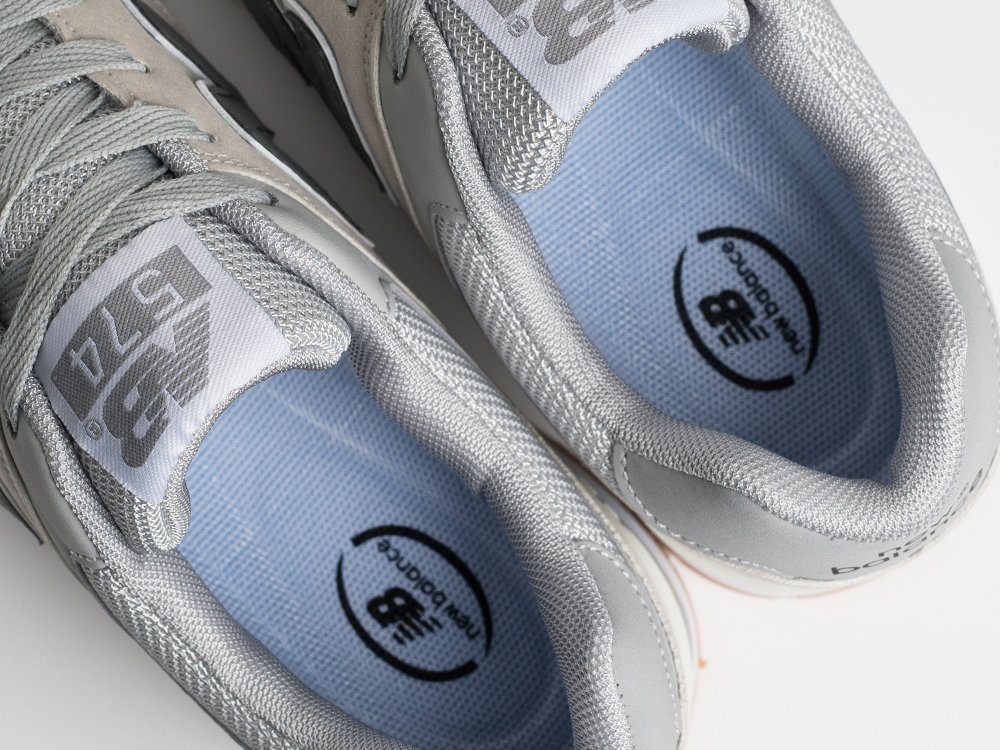 New Balance 574 бежевые замша мужские (AR34789) - фото 5 New Balance 574 бежевые замша мужские (AR34789) - фото 5