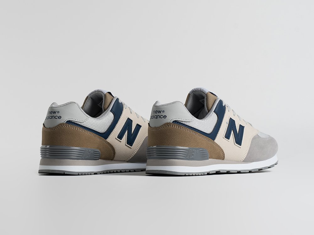 New Balance 574 бежевые замша мужские (AR34790) - фото 3 New Balance 574 бежевые замша мужские (AR34790) - фото 3