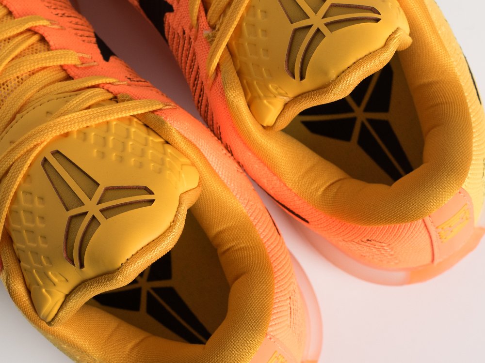 Nike Kobe 10 Elite Rivalry желтые текстиль мужские (AR34795) - фото 5 Nike Kobe 10 Elite Rivalry желтые текстиль мужские (AR34795) - фото 5