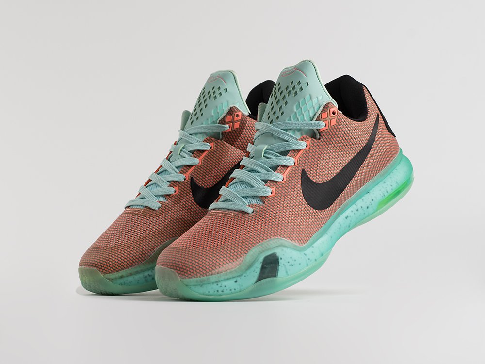 Nike Kobe 10 Elite Easter розовые текстиль мужские (AR34796) - фото 2