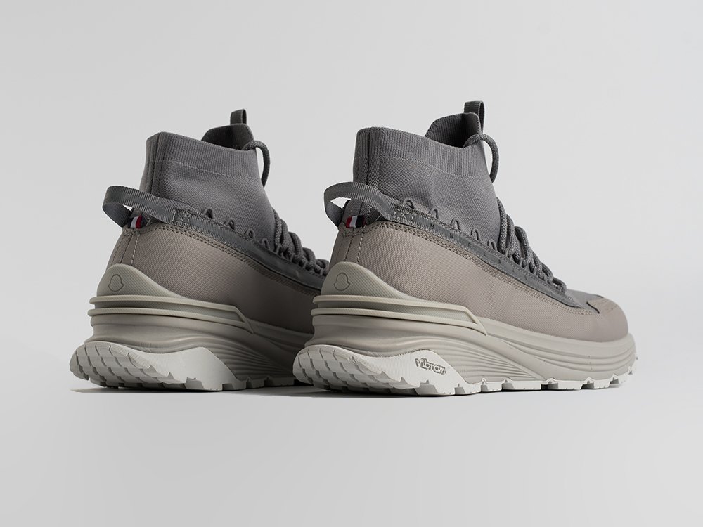 Moncler Monte Runner High серые текстиль мужские (AR34802) - фото 3 Moncler Monte Runner High серые текстиль мужские (AR34802) - фото 3