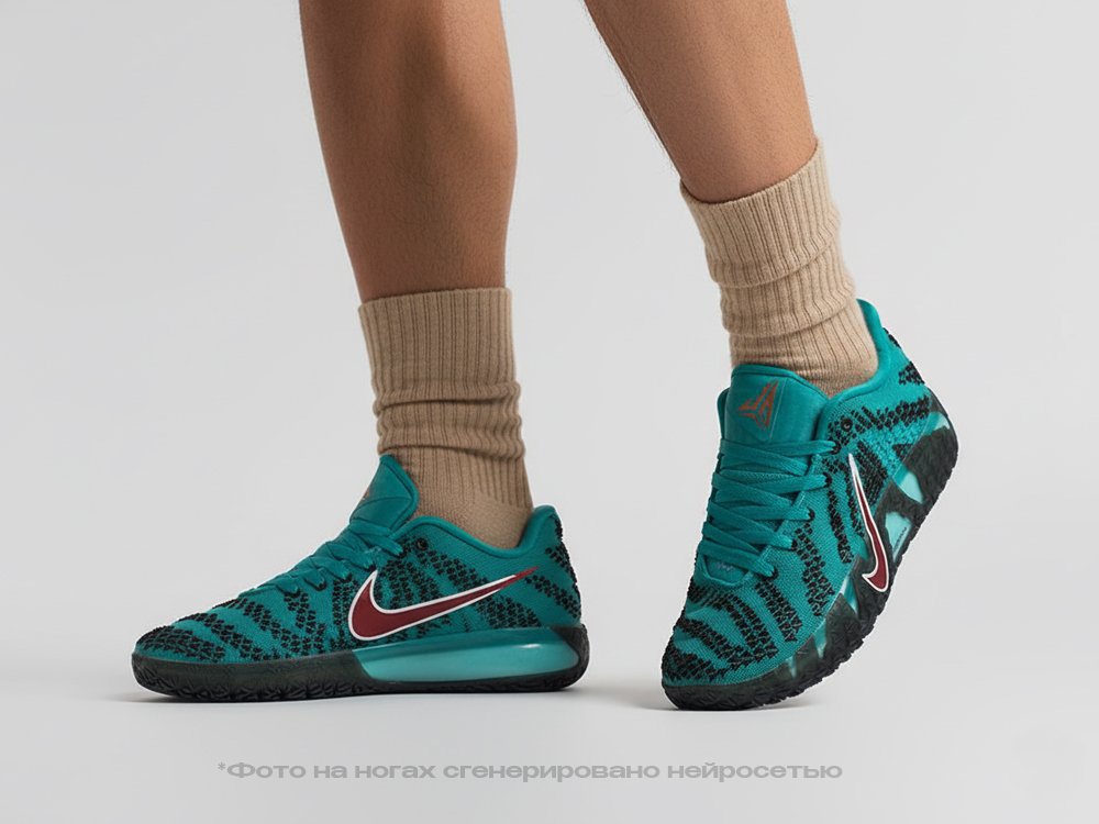 Nike Ja 3 Grizzlies голубые текстиль мужские (AR34804) - фото 6 Nike Ja 3 Grizzlies голубые текстиль мужские (AR34804) - фото 6