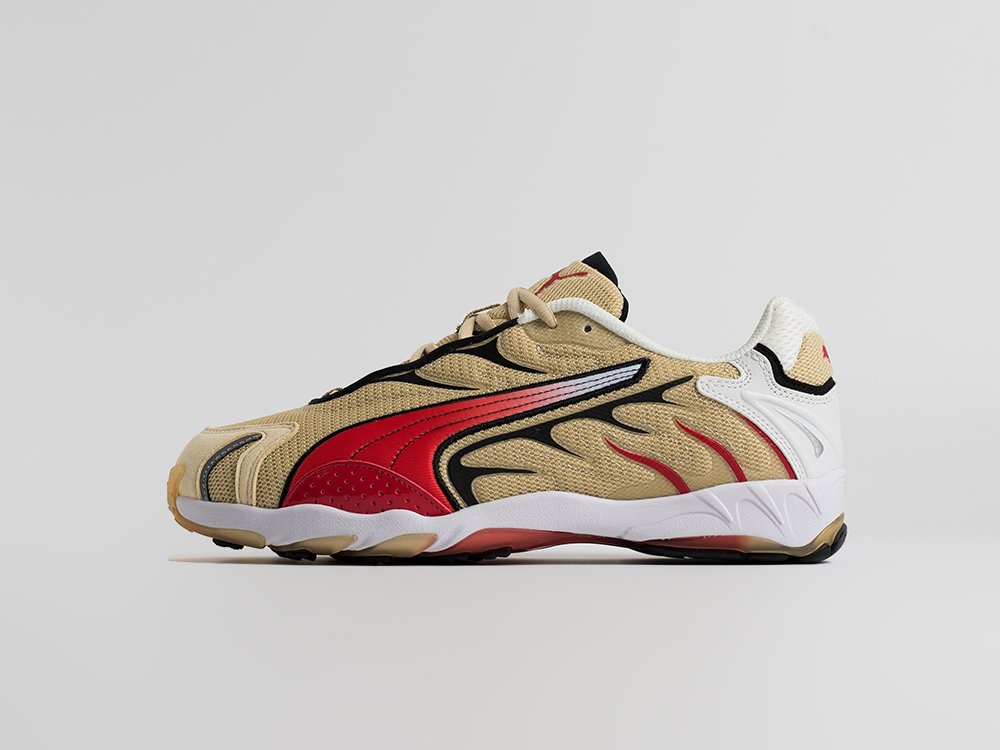 Puma Inhale OG x ASAP Rocky «F1 Miami Grand Prix» бежевые замша мужские (AR34808) - фото 1 Puma Inhale OG x ASAP Rocky «F1 Miami Grand Prix» бежевые замша мужские (AR34808) - фото 1