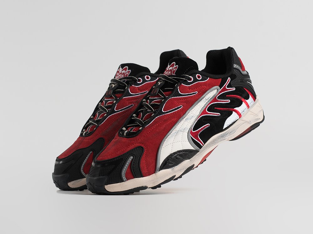 Puma Inhale OG x ASAP Rocky Distressed Black красные замша мужские (AR34809) - фото 2 Puma Inhale OG x ASAP Rocky Distressed Black красные замша мужские (AR34809) - фото 2