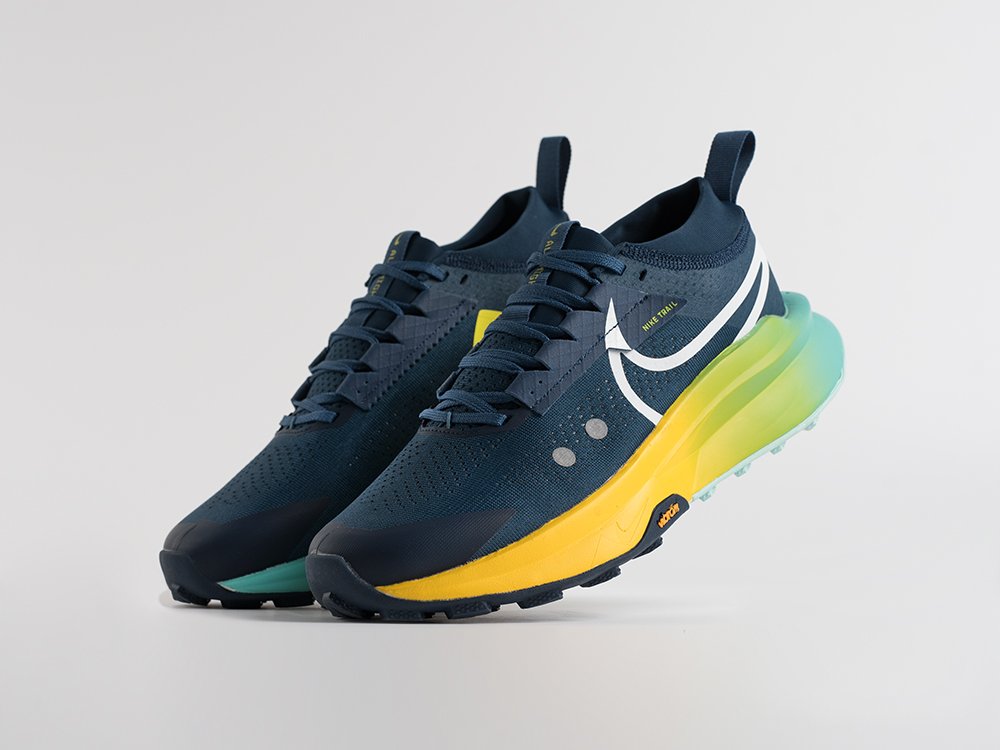 Nike Zegama Trail 2 синие текстиль мужские (AR34818) - фото 2