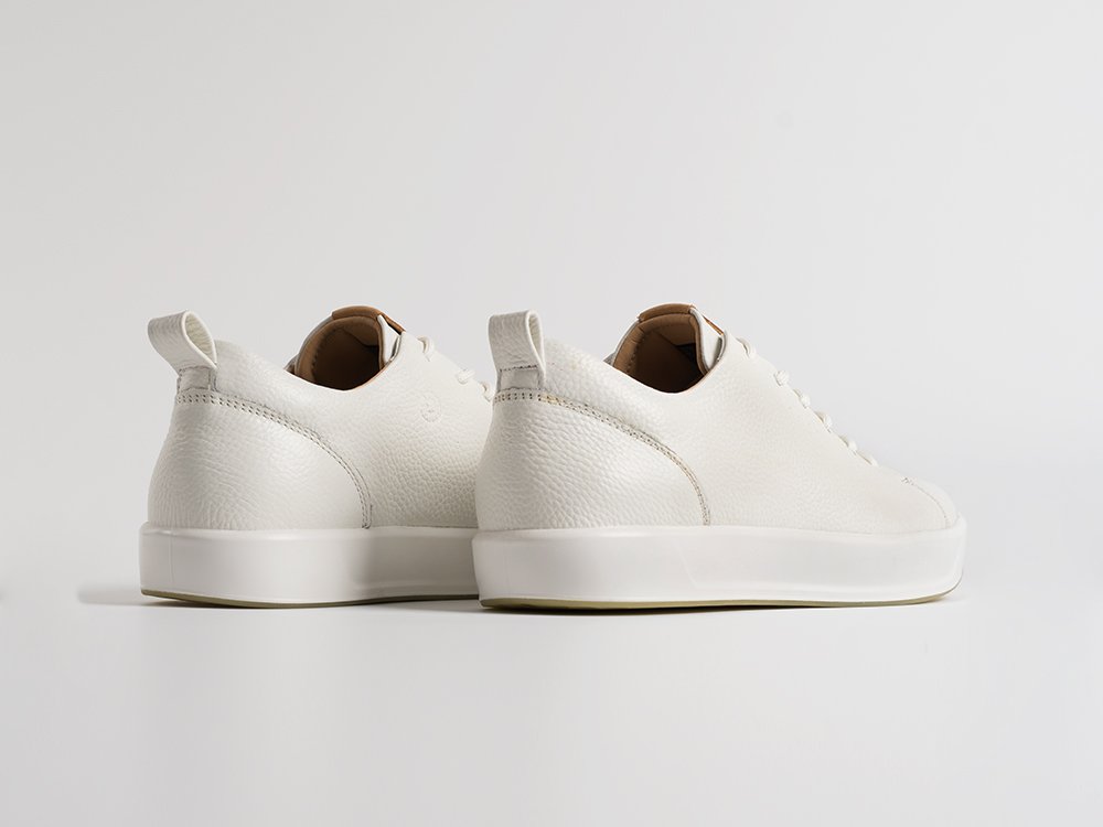 Ecco Soft белые кожа мужские (AR34822) - фото 3 Ecco Soft белые кожа мужские (AR34822) - фото 3