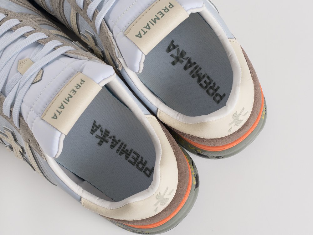 Premiata Lander белые нейлон мужские (AR34855) - фото 5