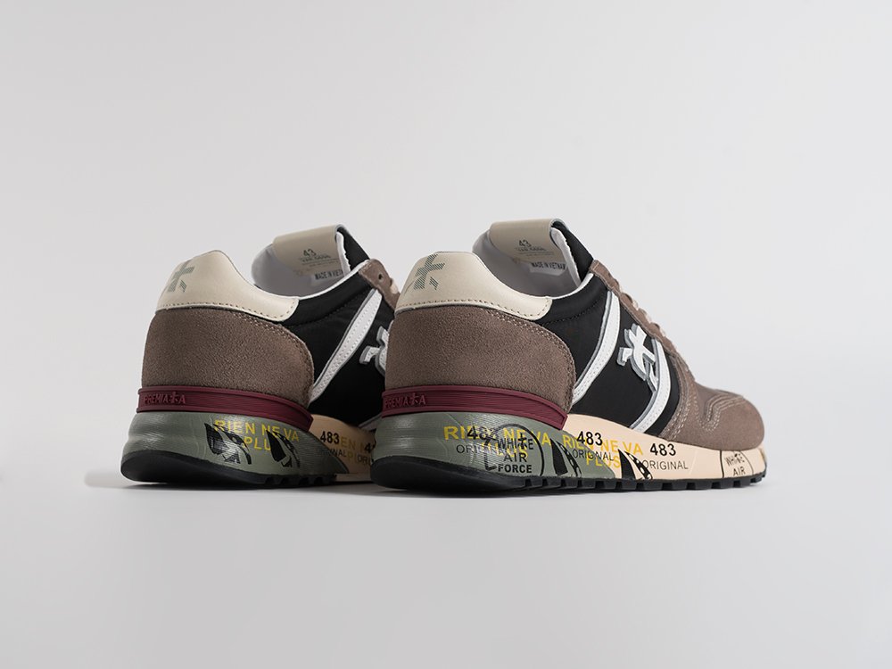 Premiata Lander коричневые нейлон мужские (AR34856) - фото 3 Premiata Lander коричневые нейлон мужские (AR34856) - фото 3