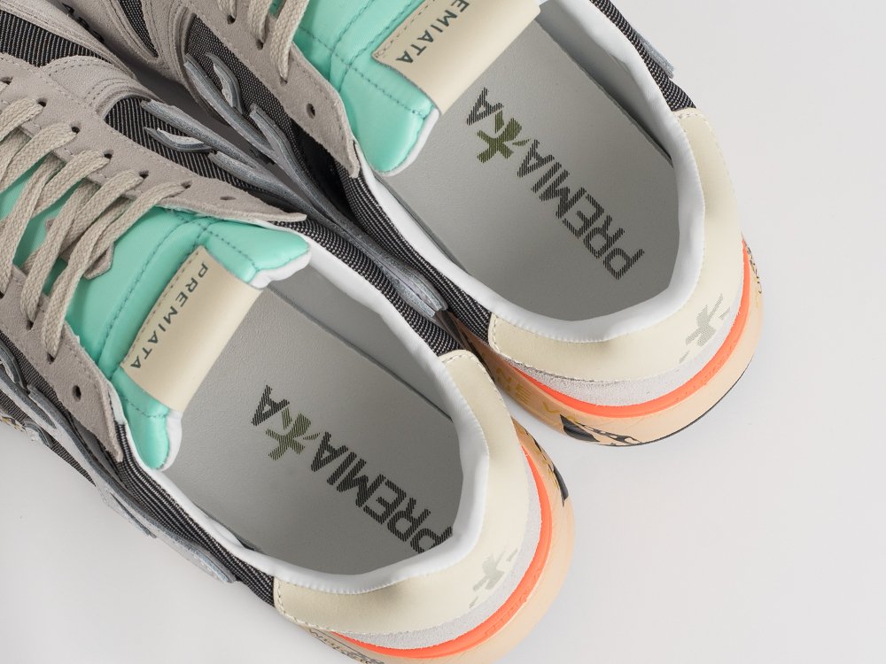 Premiata Mick серые замша мужские (AR34857) - фото 5