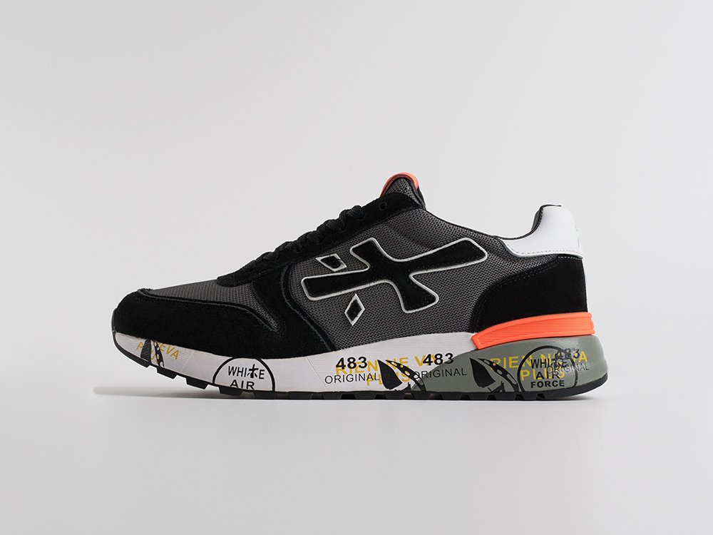 Premiata Mick черные текстиль мужские (AR34858) - фото 1 Premiata Mick черные текстиль мужские (AR34858) - фото 1