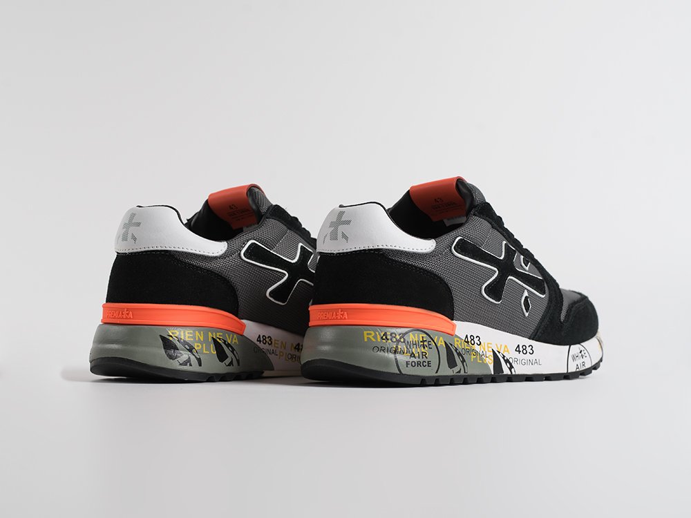 Premiata Mick черные текстиль мужские (AR34858) - фото 3 Premiata Mick черные текстиль мужские (AR34858) - фото 3