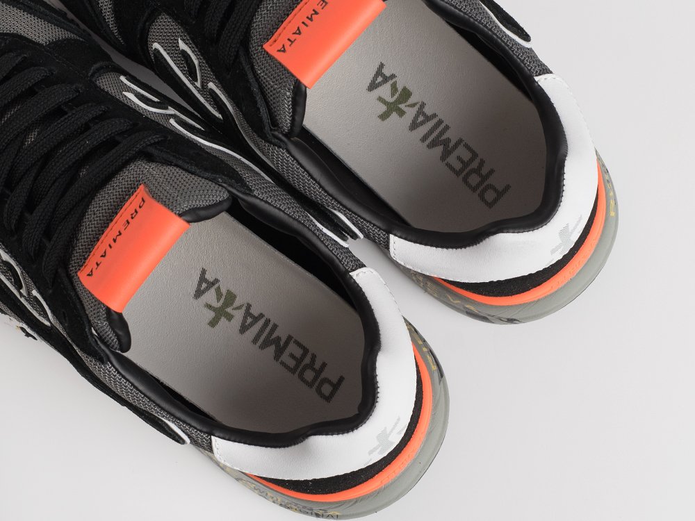 Premiata Mick черные текстиль мужские (AR34858) - фото 5