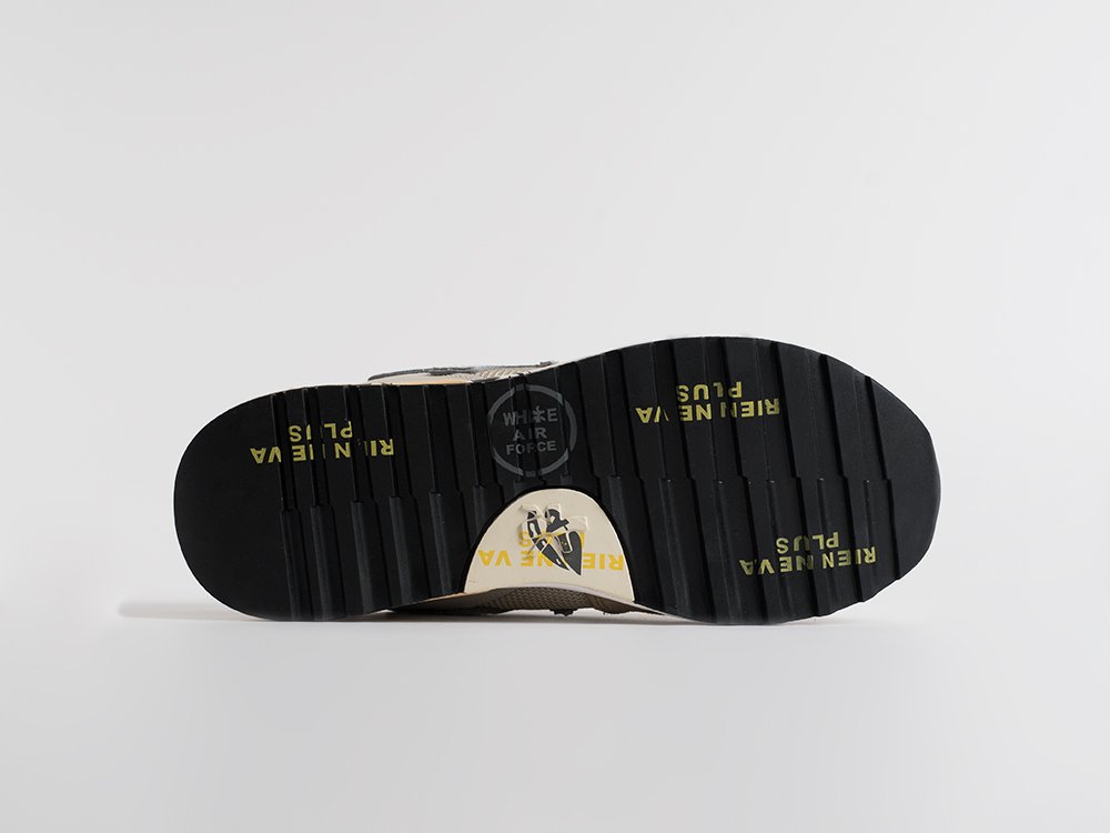 Premiata Mick бежевые текстиль мужские (AR34859) - фото 4