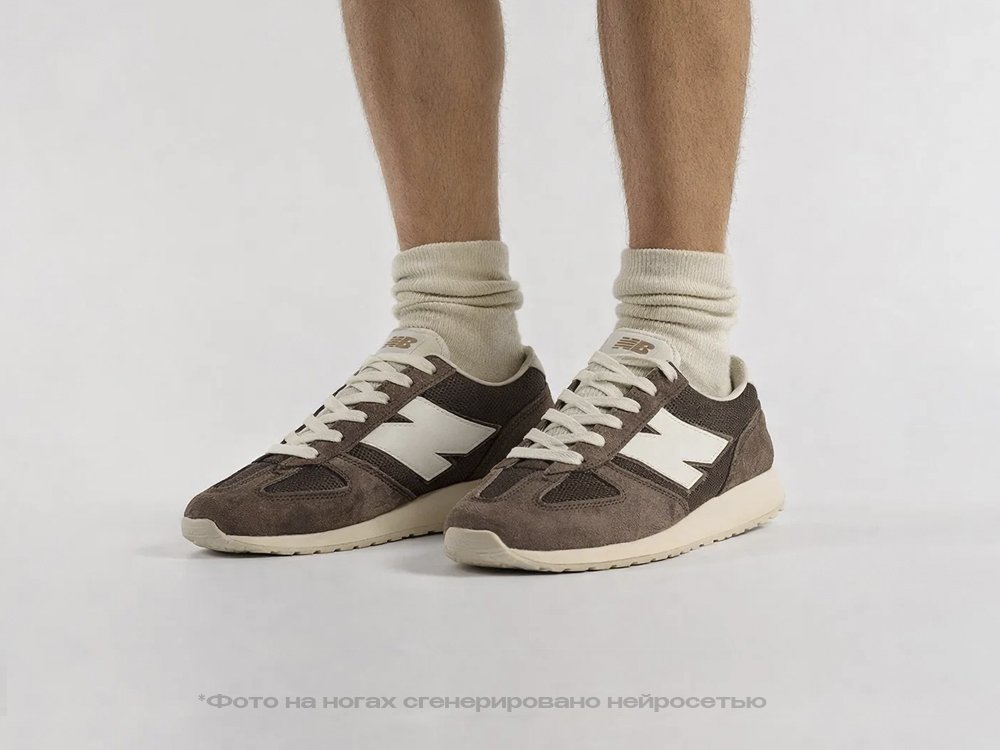 New Balance 471 коричневые замша мужские (AR34874) - фото 6