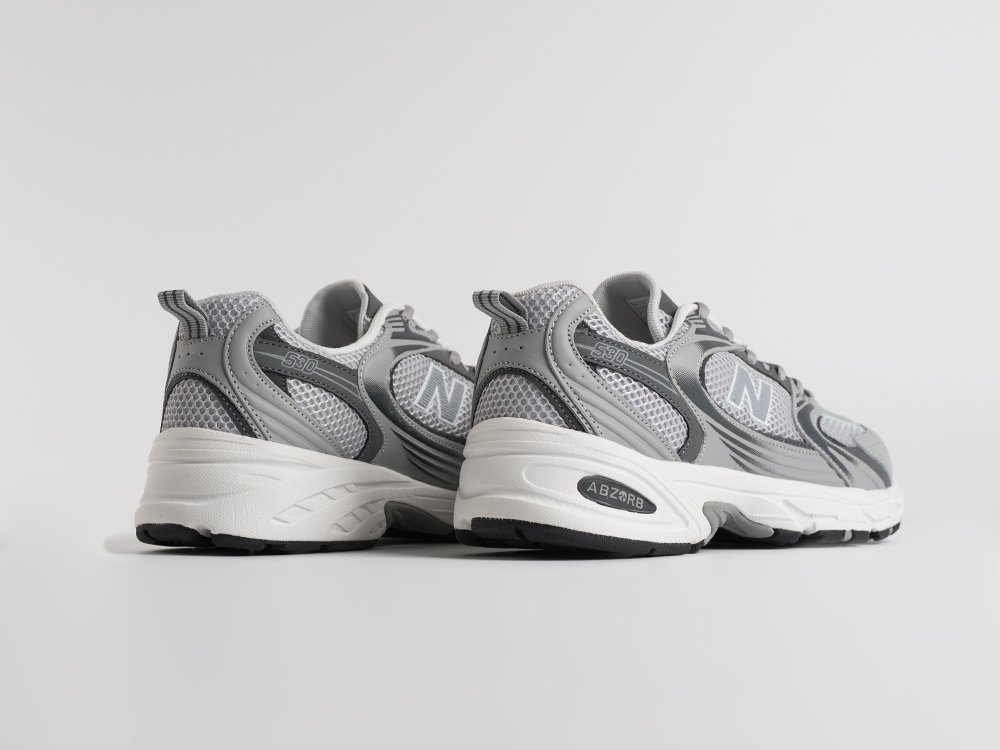New Balance 530 серые кожа мужские (AR34876) - фото 3