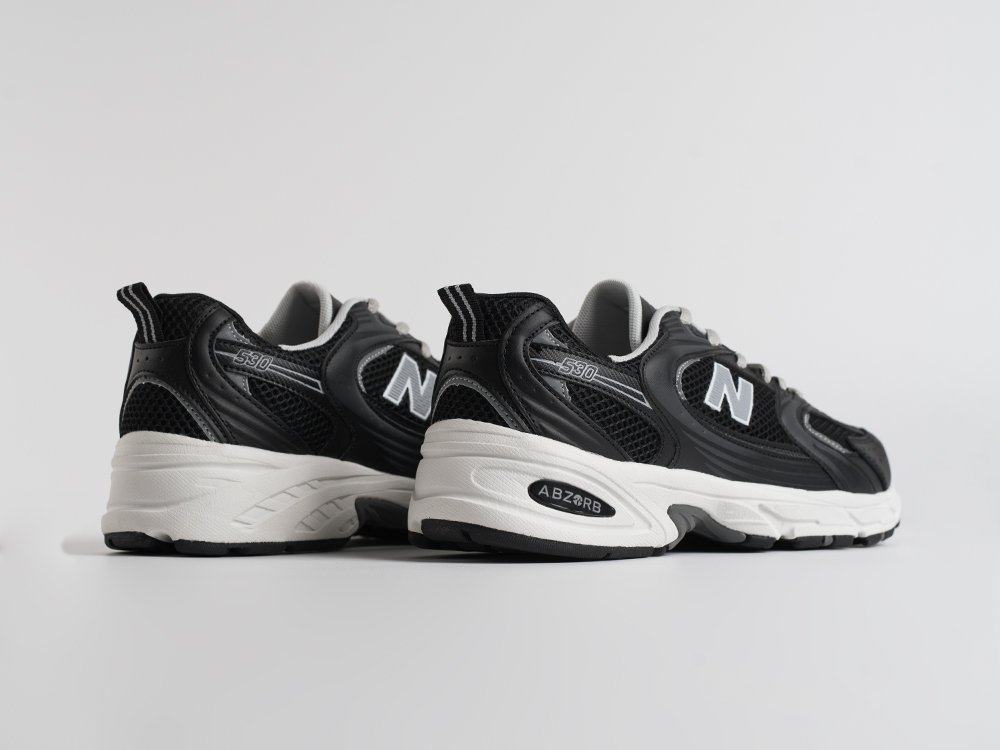 New Balance 530 черные кожа мужские (AR34877) - фото 3