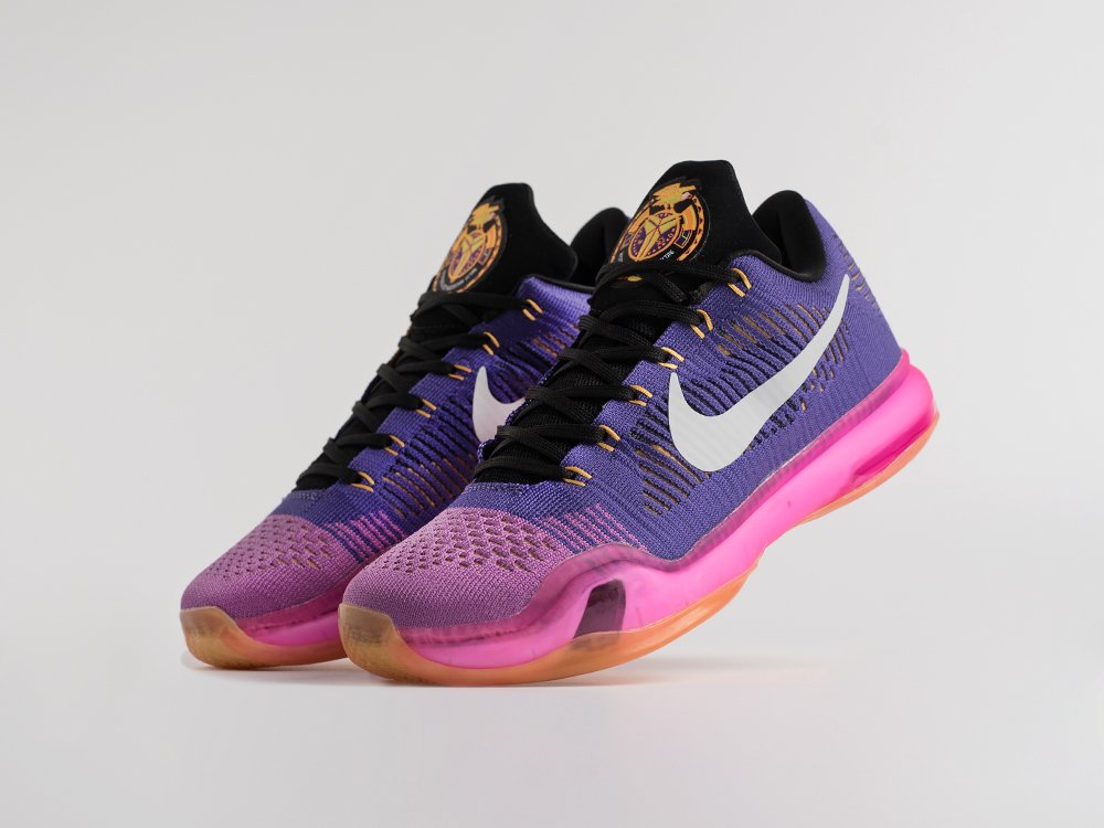Nike Kobe 10 Elite Draft Pick фиолетовые текстиль мужские (AR34881) - фото 2 Nike Kobe 10 Elite Draft Pick фиолетовые текстиль мужские (AR34881) - фото 2