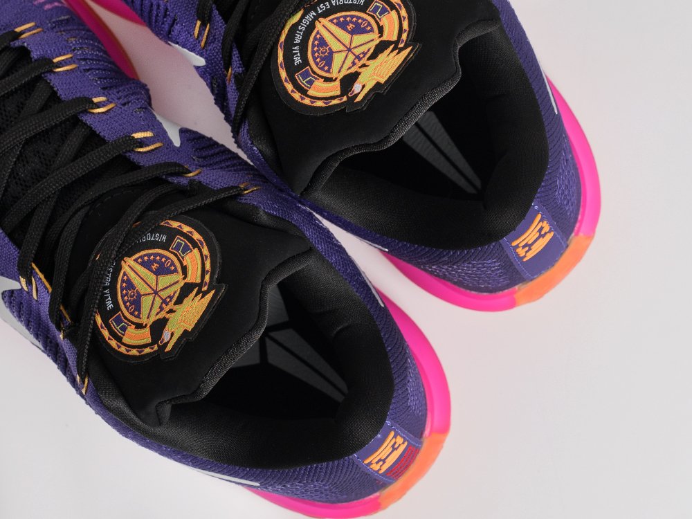 Nike Kobe 10 Elite Draft Pick фиолетовые текстиль мужские (AR34881) - фото 5 Nike Kobe 10 Elite Draft Pick фиолетовые текстиль мужские (AR34881) - фото 5