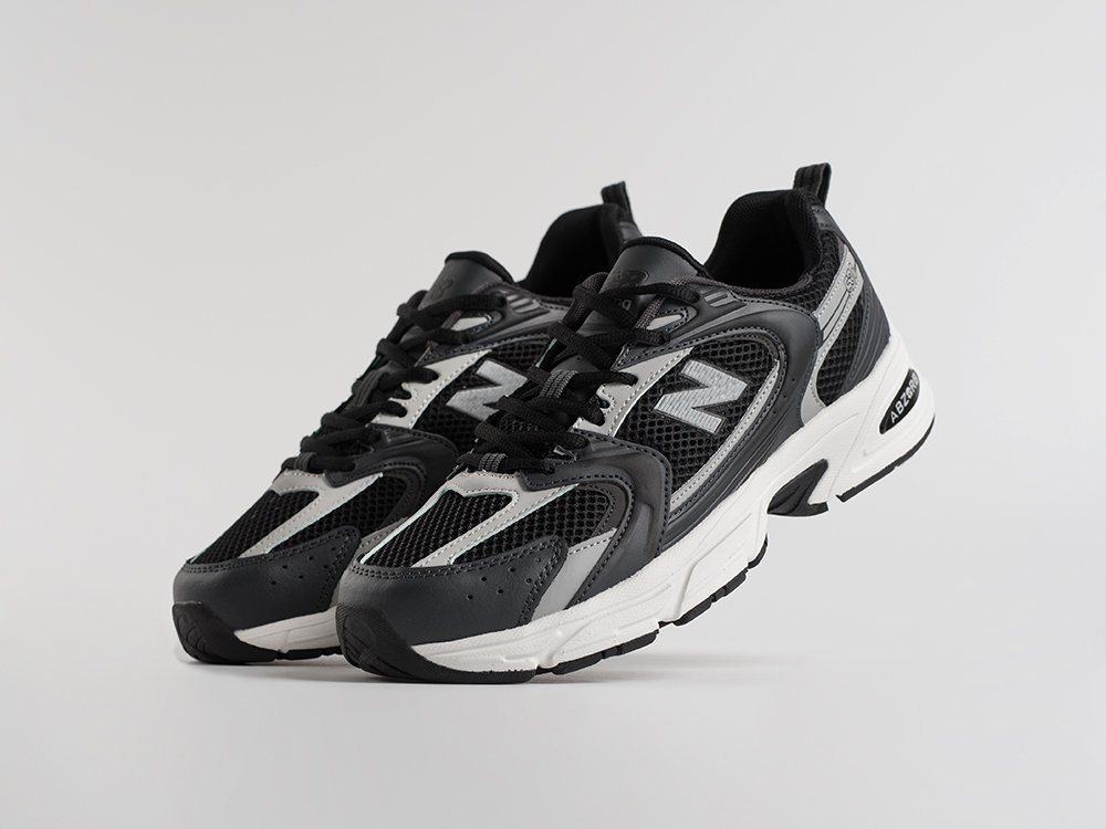 New Balance 530 черные кожа мужские (AR34885) - фото 2