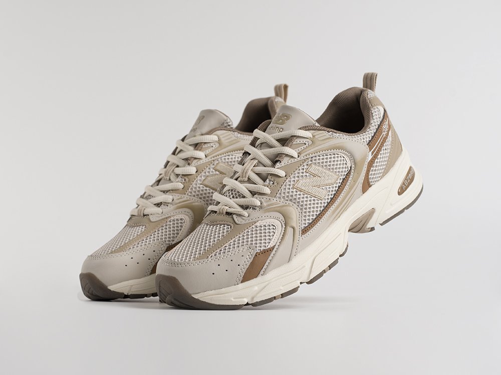 New Balance 530 бежевые кожа мужские (AR34886) - фото 2
