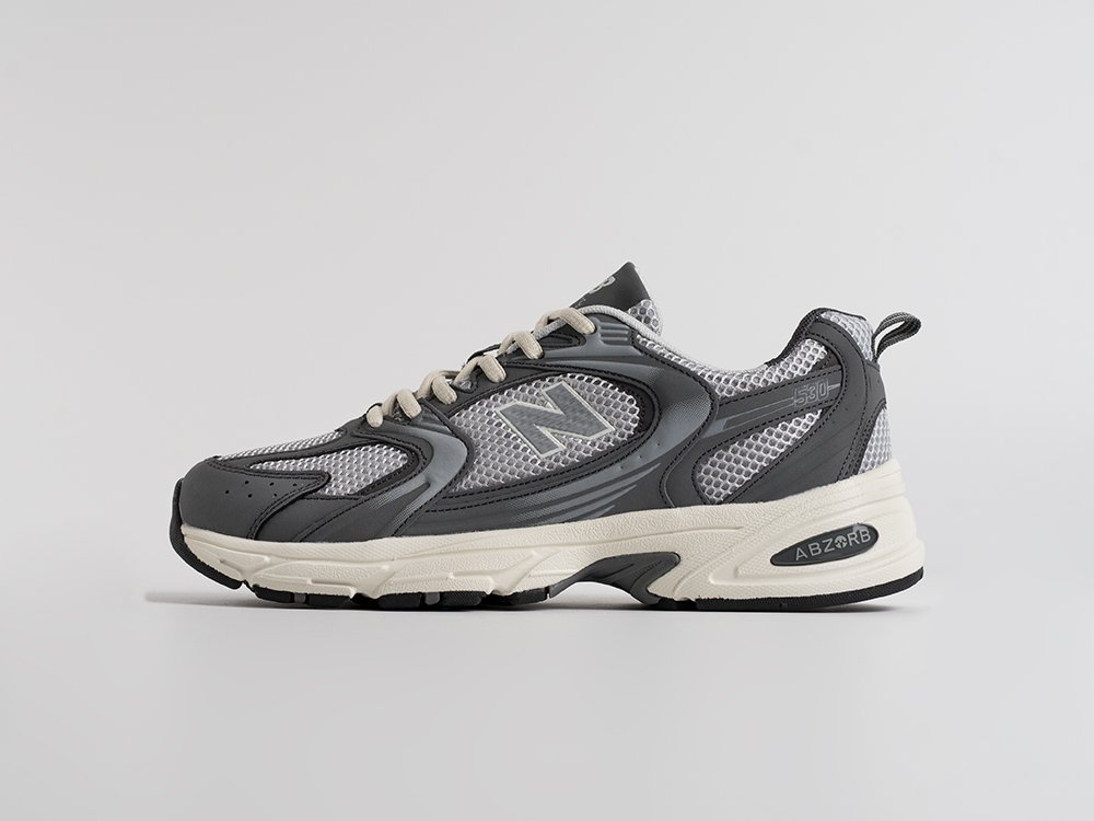New Balance 530 серые кожа мужские (AR34887) - фото 1 New Balance 530 серые кожа мужские (AR34887) - фото 1