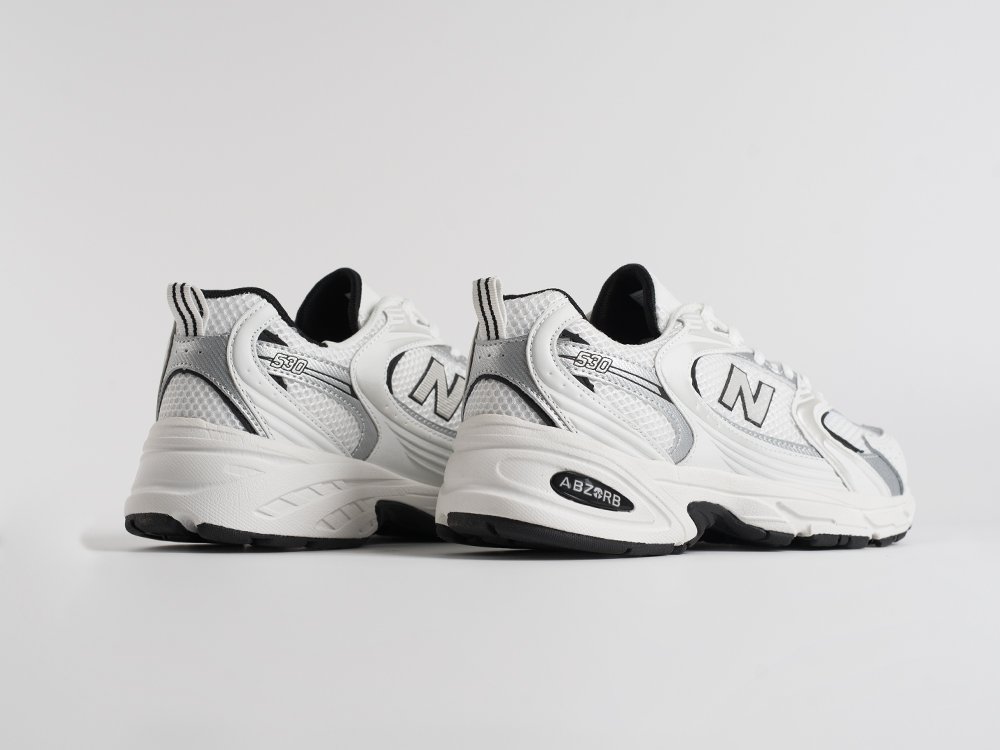 New Balance 530 белые кожа мужские (AR34889) - фото 3