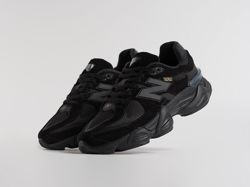 New Balance 9060 черные замша мужские (AR34890) - фото 2 New Balance 9060 черные замша мужские (AR34890) - фото 2