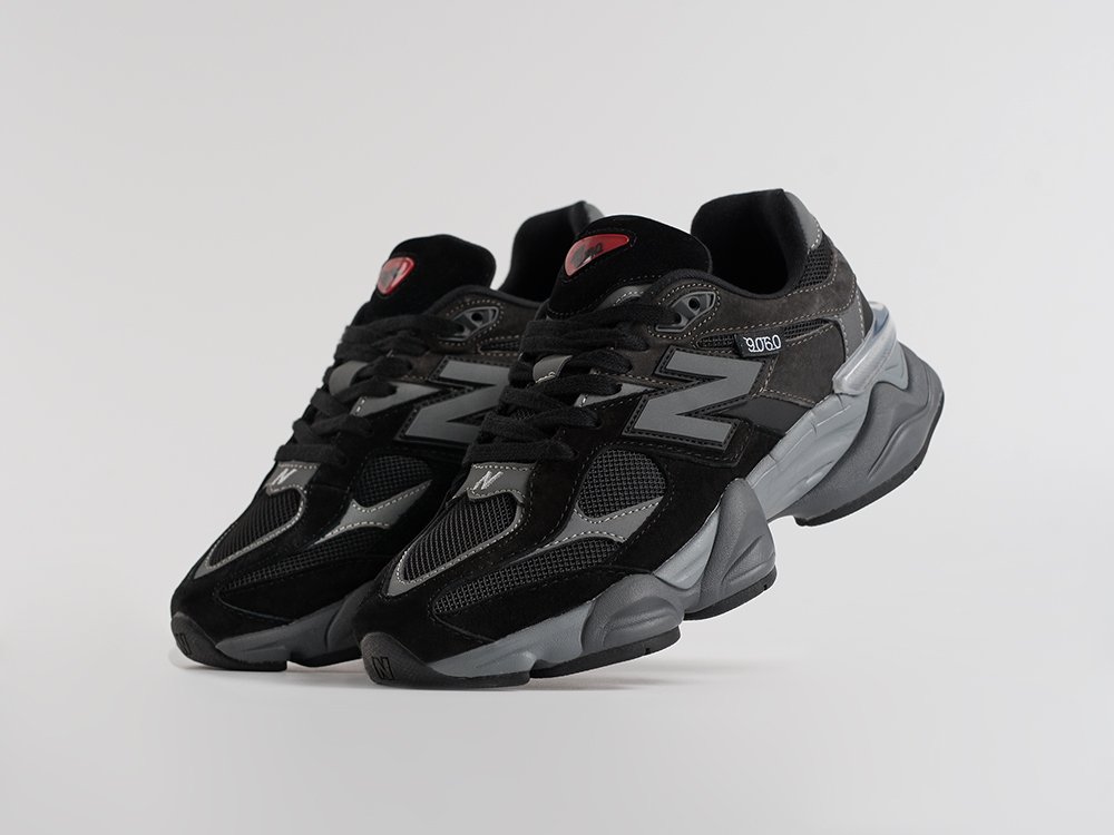 New Balance 9060 черные замша мужские (AR34892) - фото 2