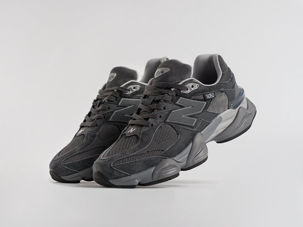 New Balance 9060 WMNS серые замша женские (AR34897) - фото 2