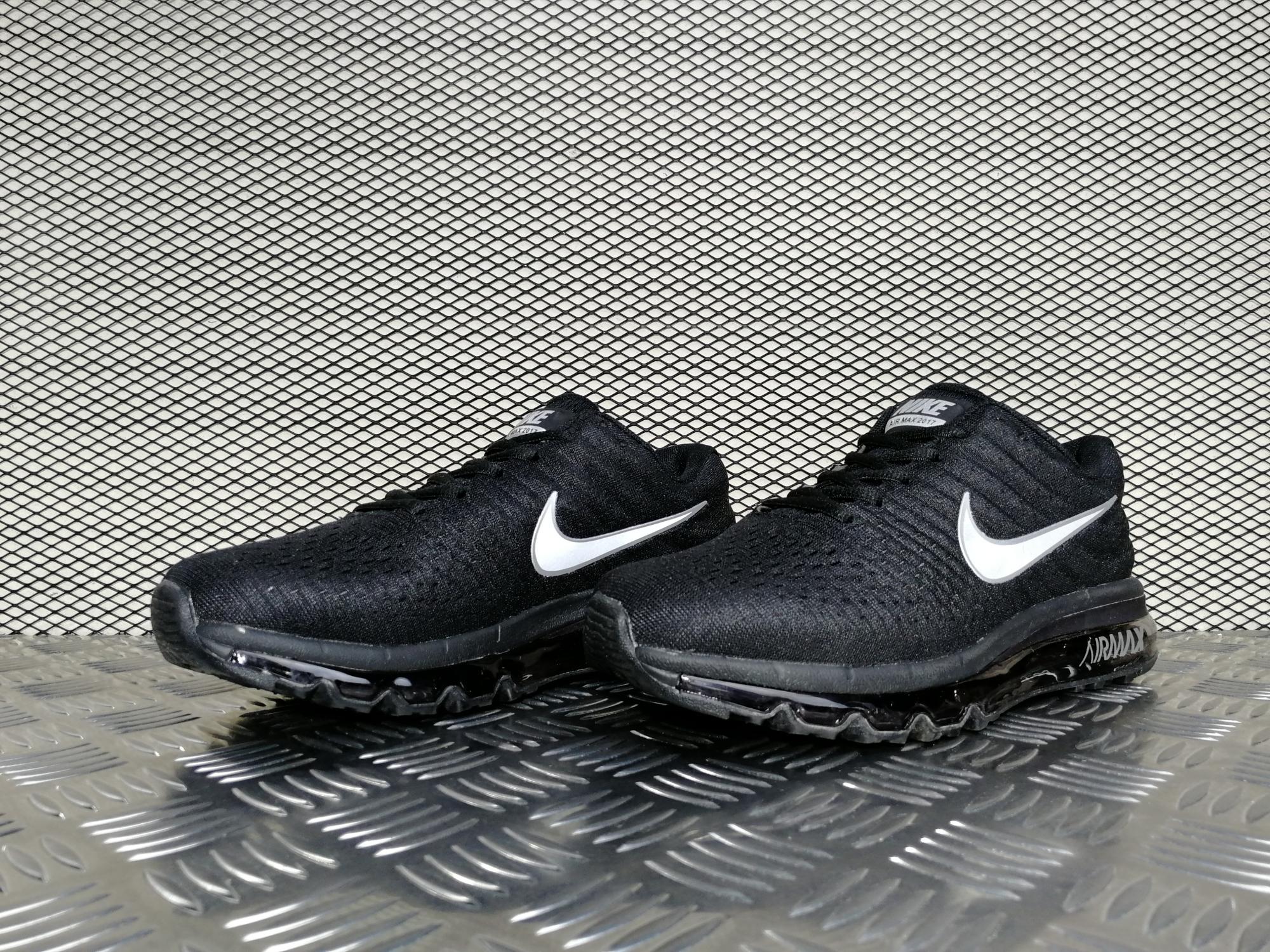 Кроссовки мужские Nike Air Max 2017 Black / White - Anthracite