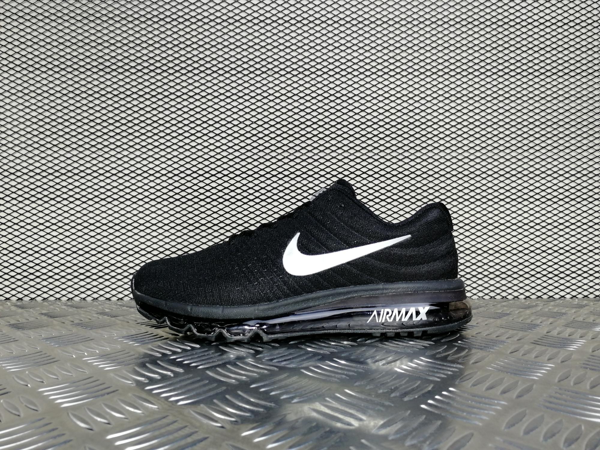 Кроссовки мужские Nike Air Max 2017 Black / White - Anthracite