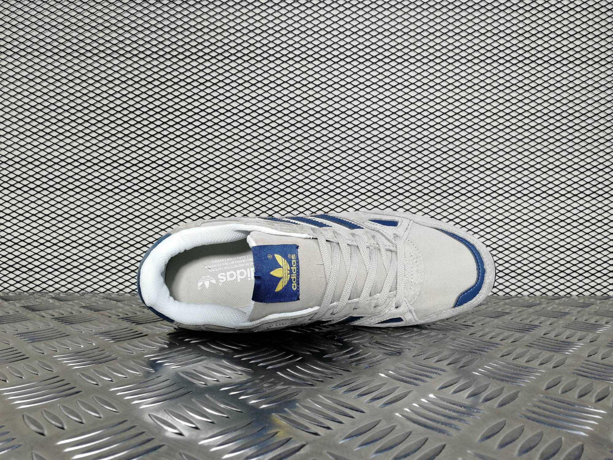Кроссовки мужские Adidas ZX 750 Grey / Blue / White
