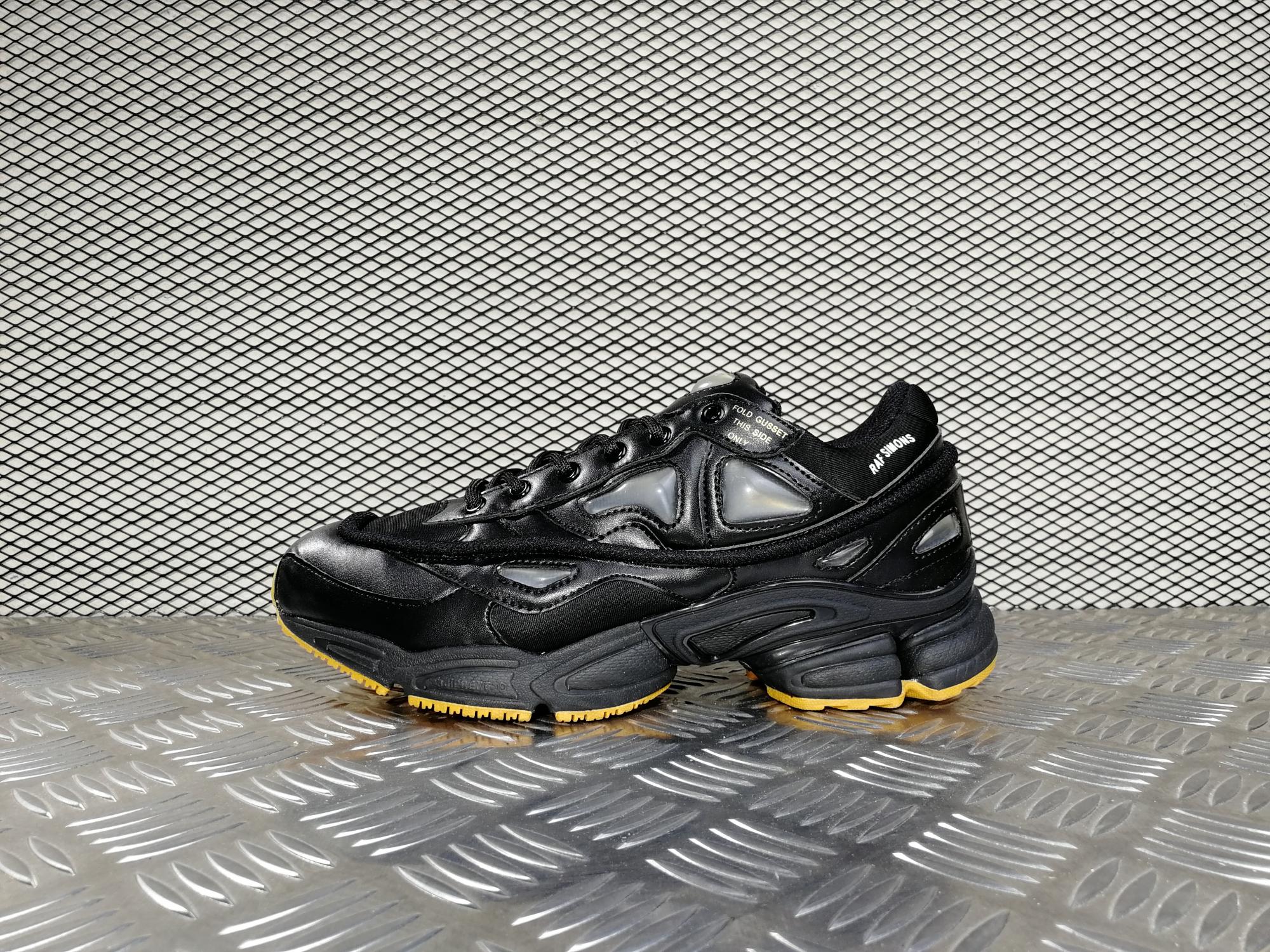мужские кроссовки Adidas Ozweego 2 X Raf Simons Bunny Core Black / Gum