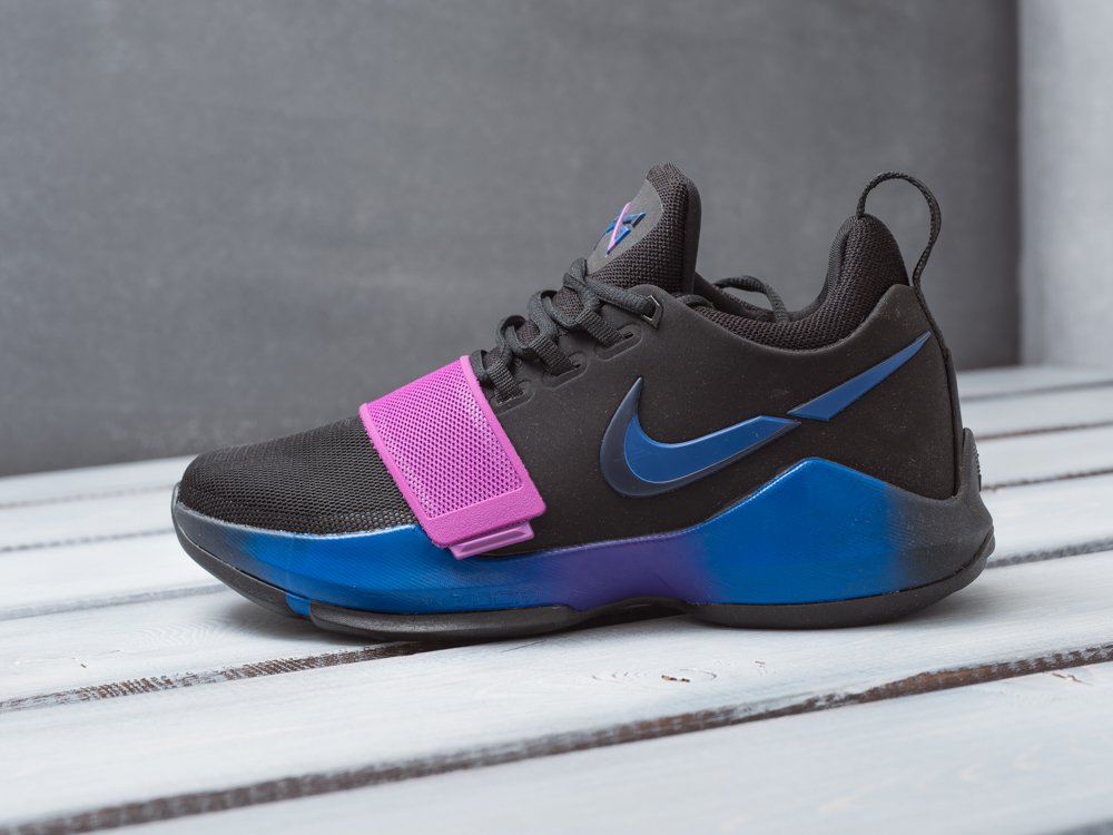Кроссовки мужские Nike PG 1 Flip The Switch Black / Deep Royal Blue / Hyper Violet