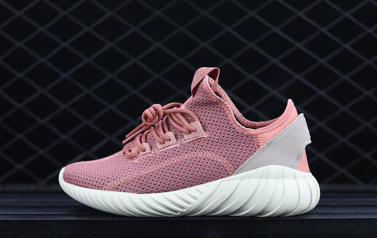 Кроссовки женские Adidas Tubular Doom Sock Color Raw Pink / Raw Pink / Vapour Grey