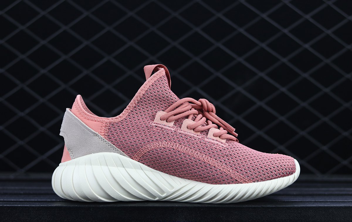 Кроссовки женские Adidas Tubular Doom Sock Color Raw Pink / Raw Pink / Vapour Grey