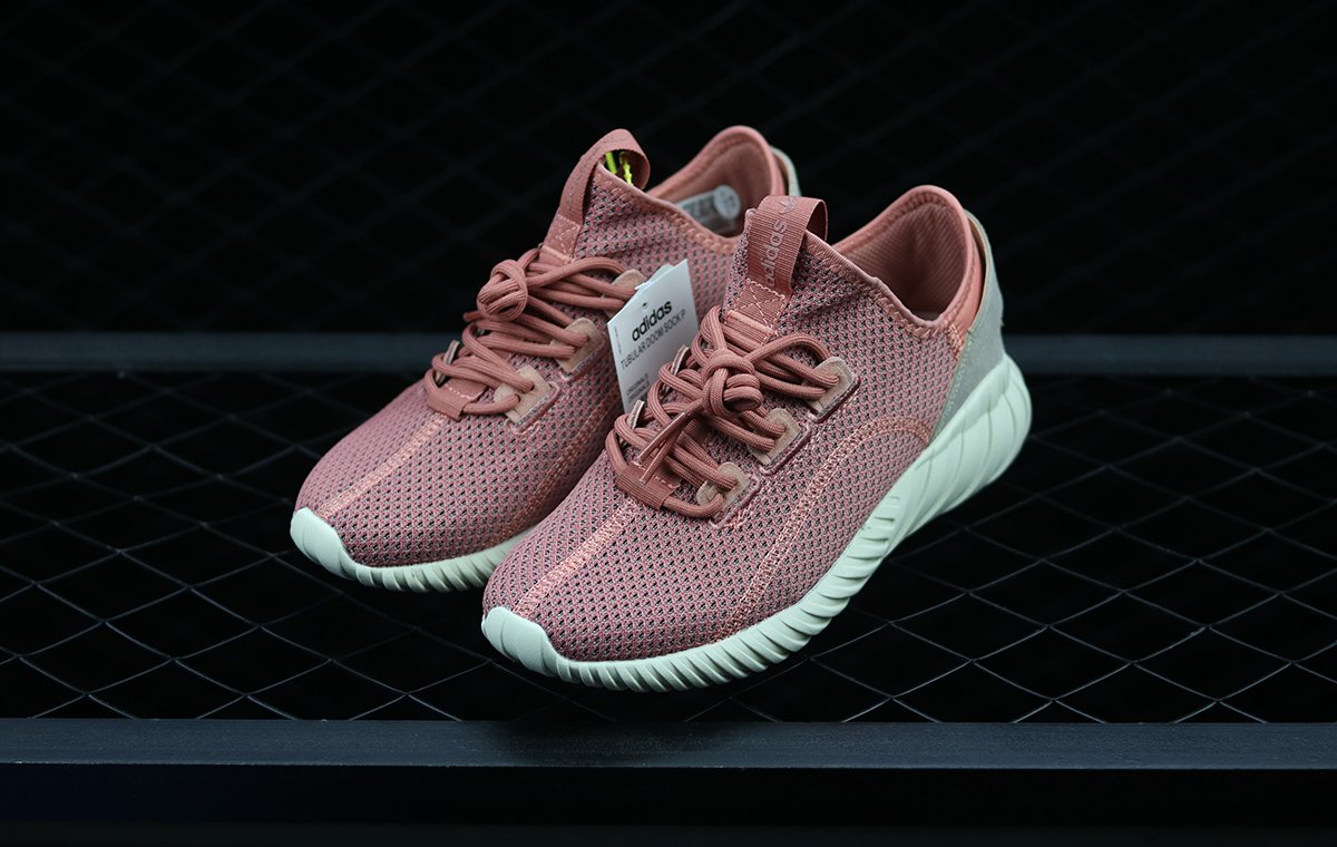 Кроссовки женские Adidas Tubular Doom Sock Color Raw Pink / Raw Pink / Vapour Grey