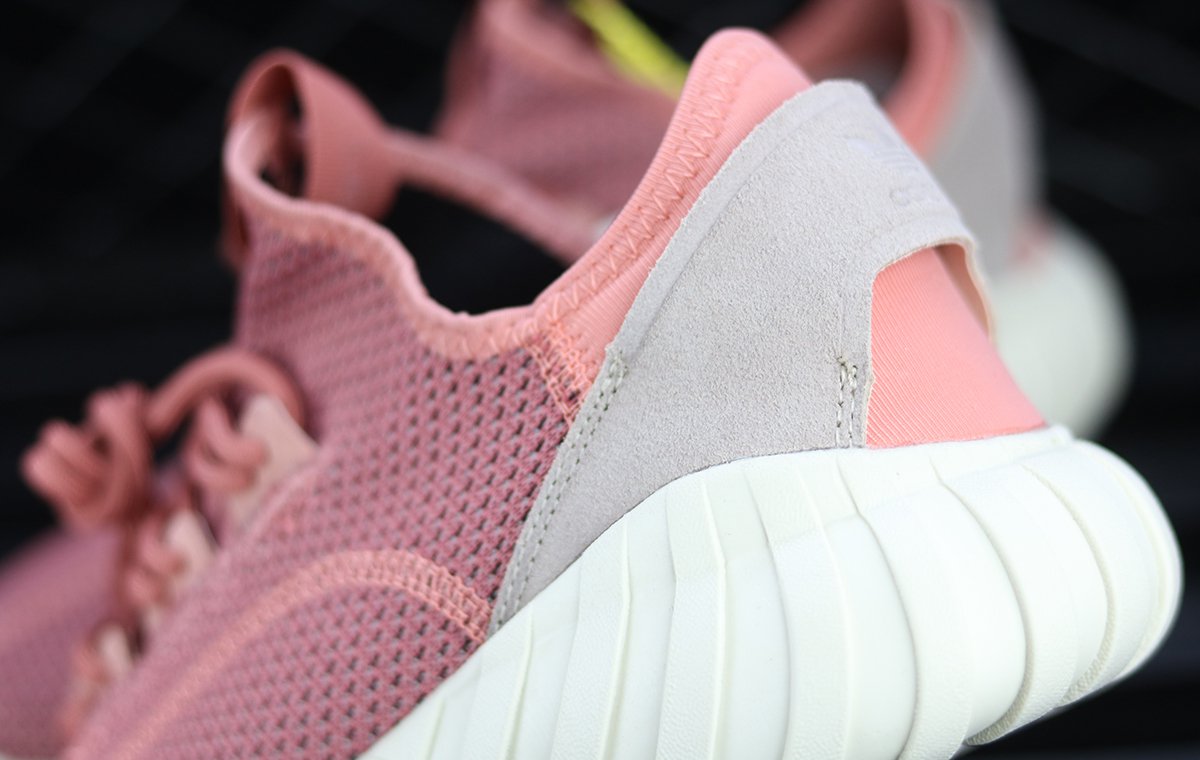 Кроссовки женские Adidas Tubular Doom Sock Color Raw Pink / Raw Pink / Vapour Grey