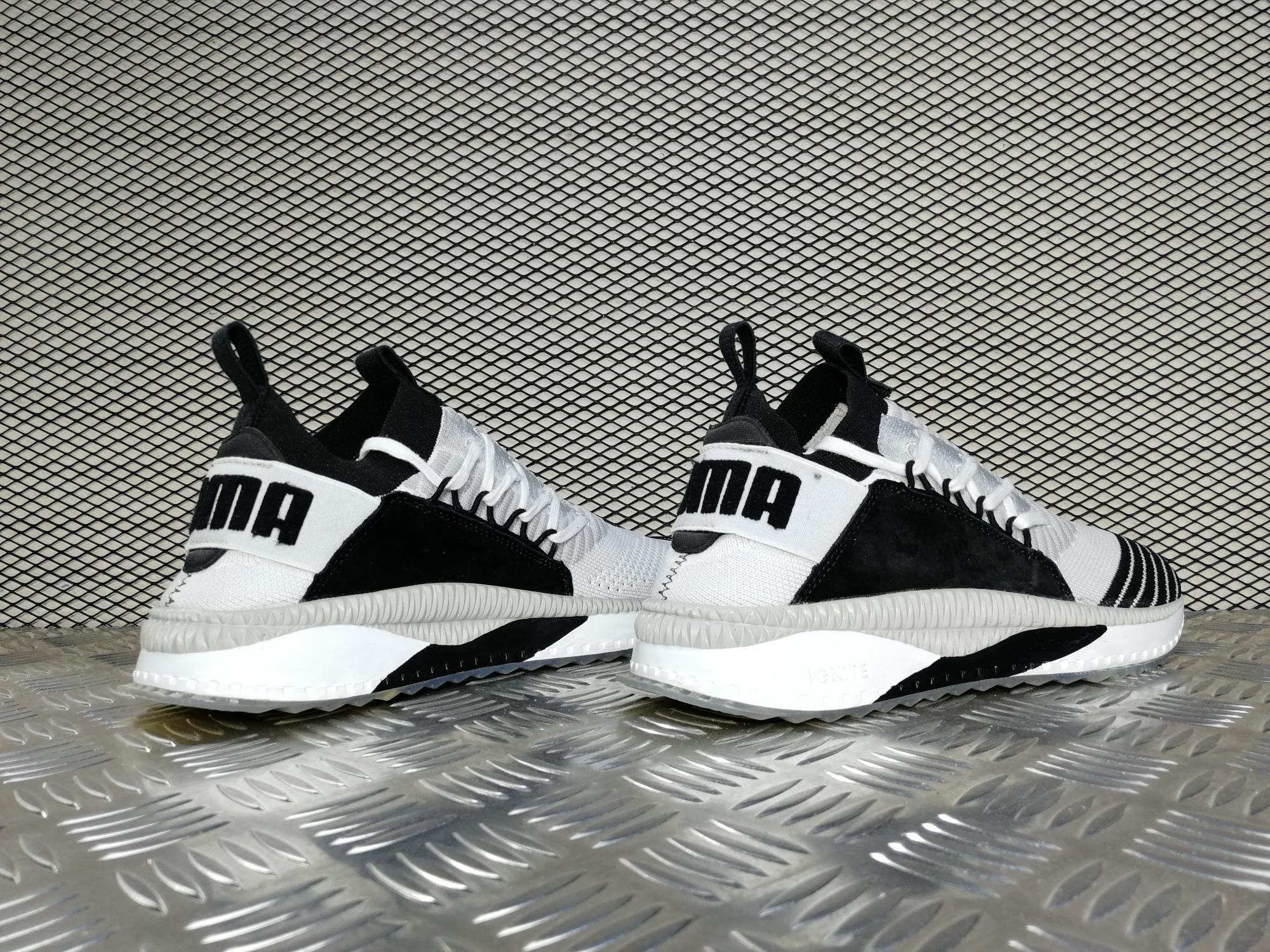 Кроссовки мужские Puma TSUGI JUN Cubism White / Black / Gray / Violet